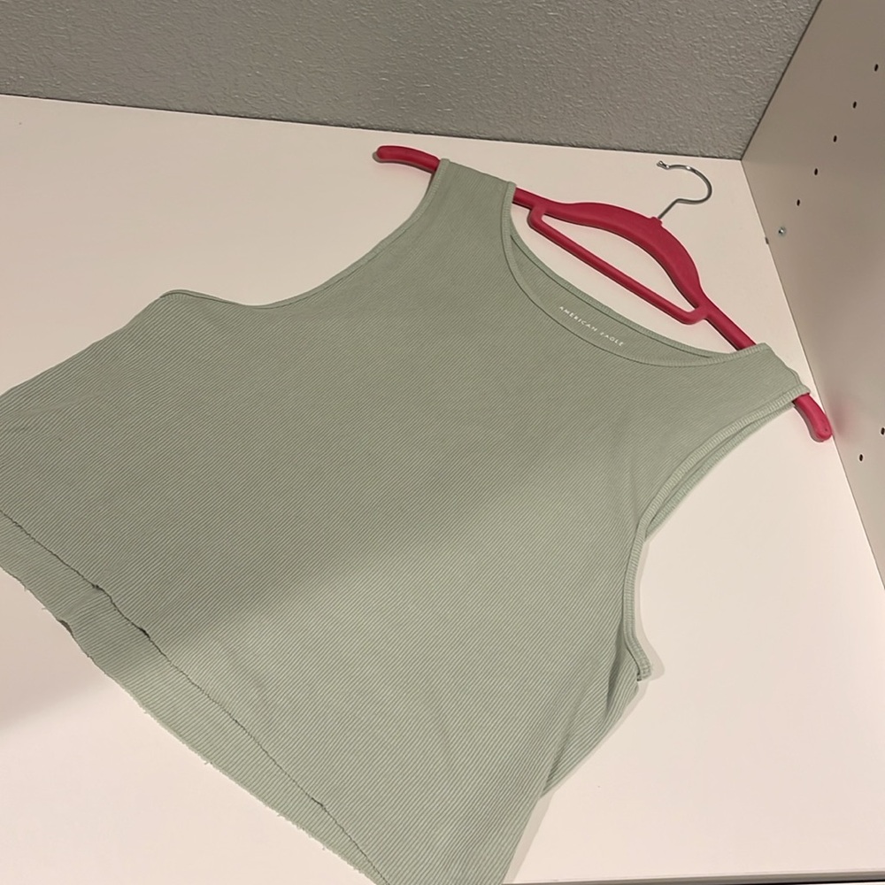 American Eagle Green Tank Size XL